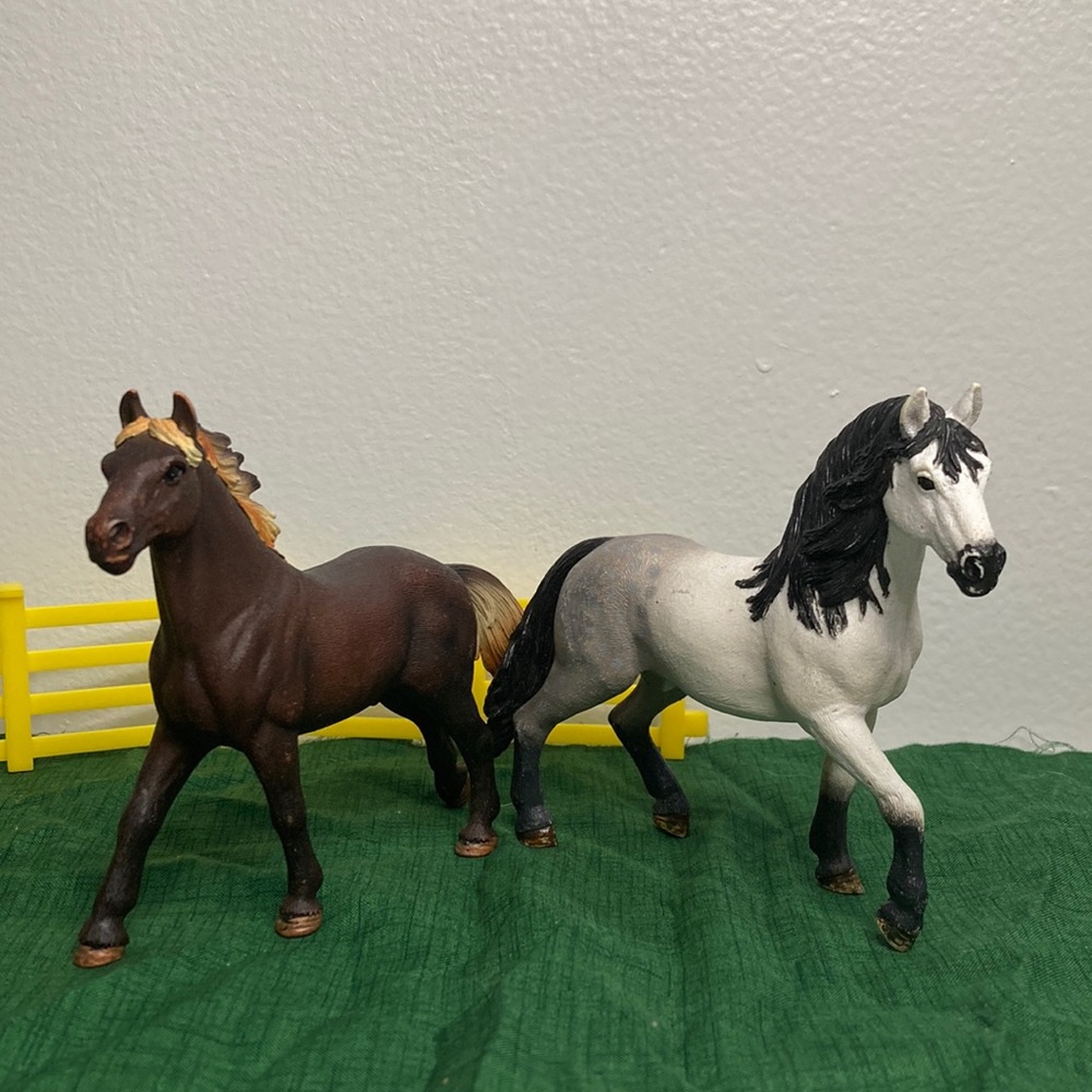 2 horses